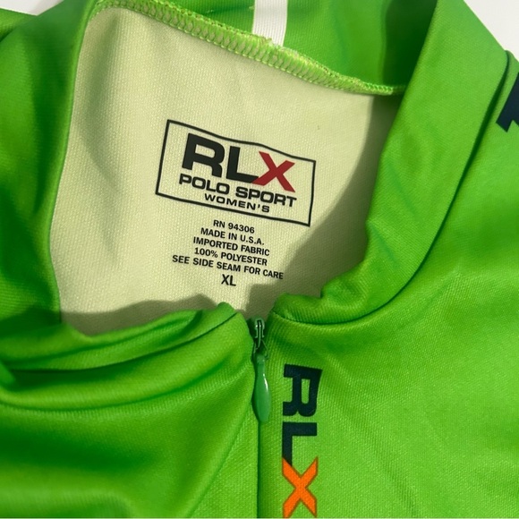Polo by Ralph Lauren Neon Grn RLX Sport Top,, for Cycling or Golf - Picture 3 of 8